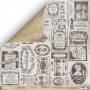 Набір двостороннього паперу 20х20см від Scrapmir Charming 10шт