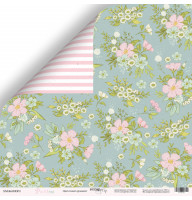 Лист двостороннього паперу 30x30 від Scrapmir з колекції Pur Pur 1шт.