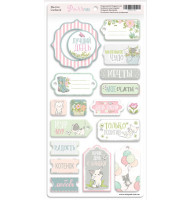 Чипборд для скрапбукінгу 18шт від Scrapmir Pur Pur (RU)