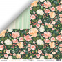 Набір двустороннього паперу з золотим тисненням 30х30см від Scrapmir Peaches & Cream 11шт 