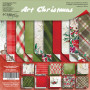 Набір двостороннього паперу 20х20см від Scrapmir Art Christmas 10шт